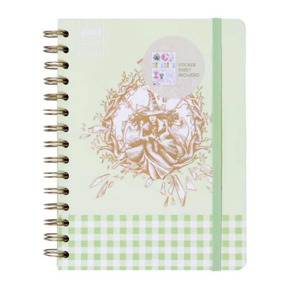 Target X Katie Kime Yoobi Wicked Elphaba Spiral Notebook